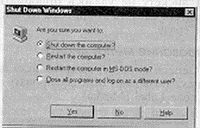 Завершение работы Windows 95 English ENDE_E1.GIF