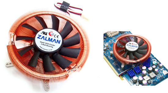 Кулер для видеокарты Zalman VF900-Cu. Но существуют и другие заслуживающие внимания решения