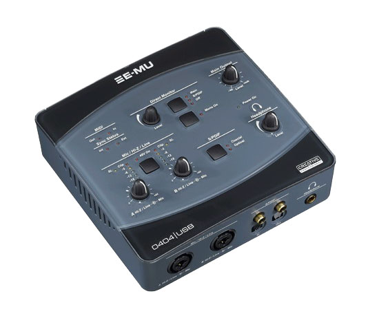 Звук на ПК: внешняя звуковая карта E-Mu 0404USB. Наиболее «музыкальная» среди аналогов в данной ценовой группе