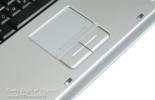 Dell Inspiron 1501. Сенсорная панель