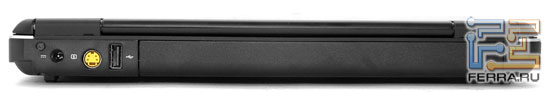 Fujitsu-Siemens AMILO Pro V3205: задняя грань