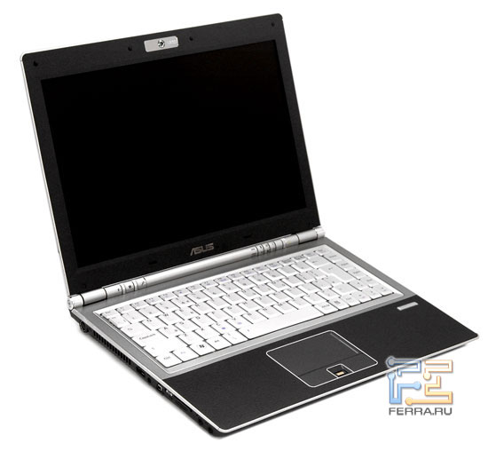 ASUS U3S: внешний вид в открытом состоянии