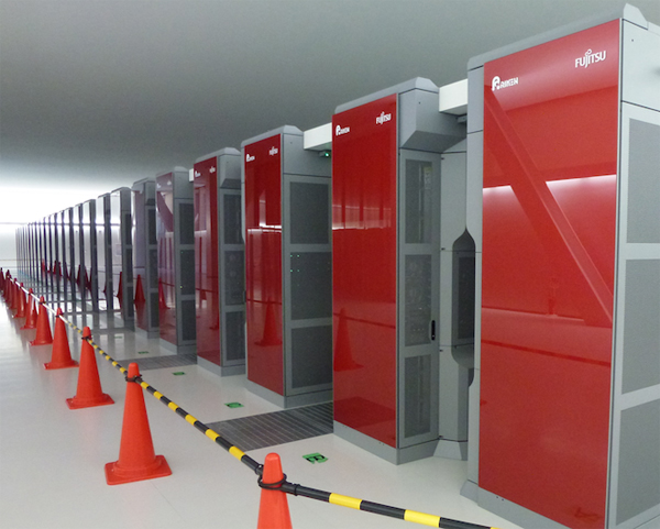 K Computer (фото RIKEN).