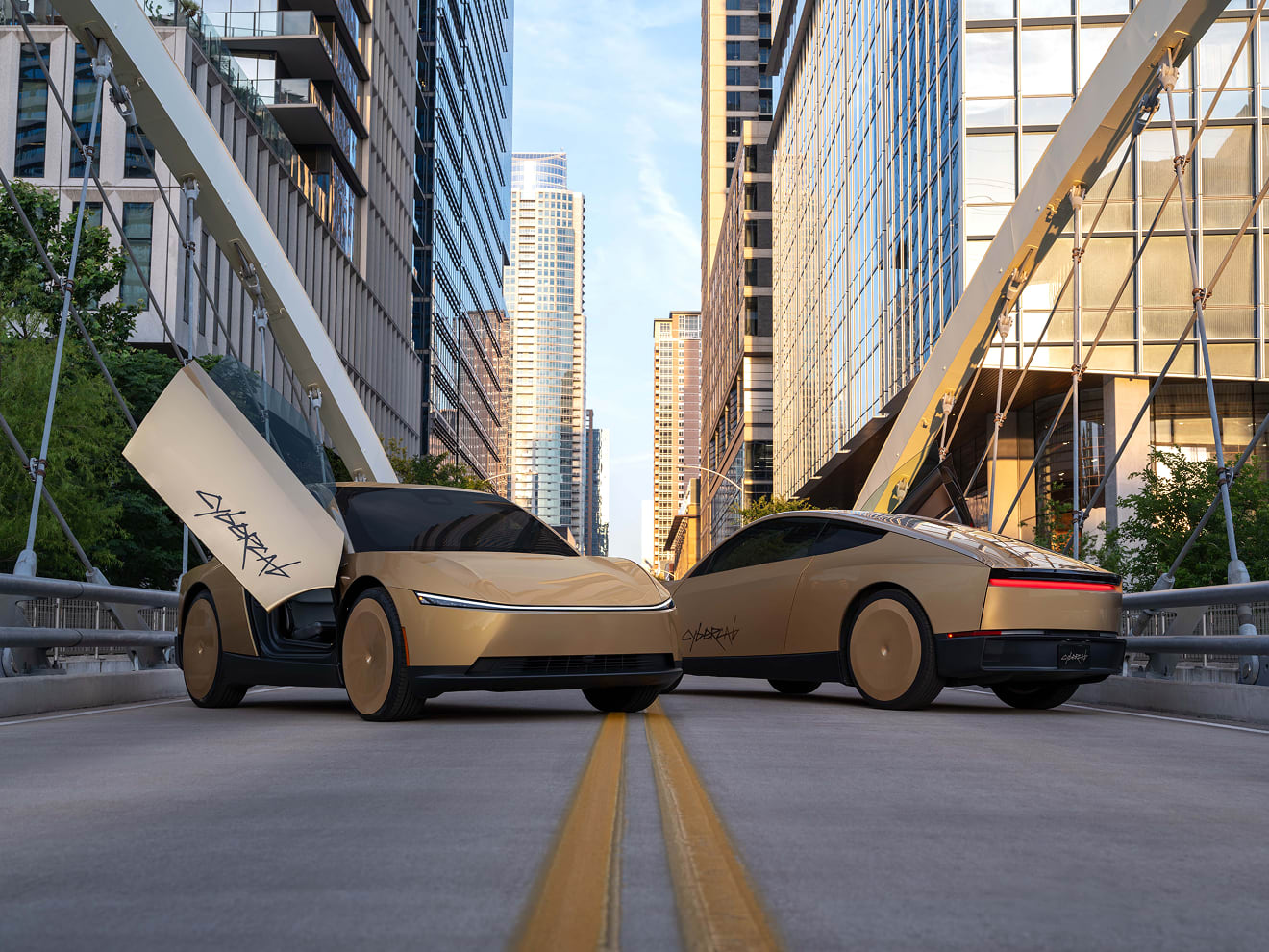 Беспилотный автомобиль Tesla Cybercab