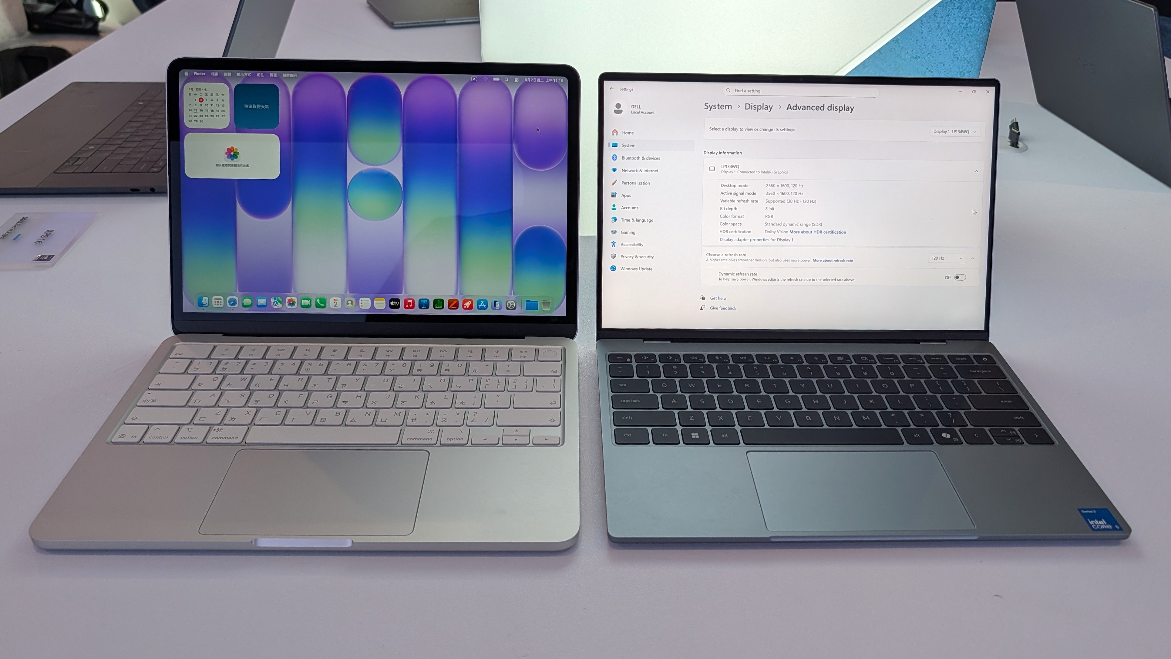 MacBook Neo и Dell XPS 13