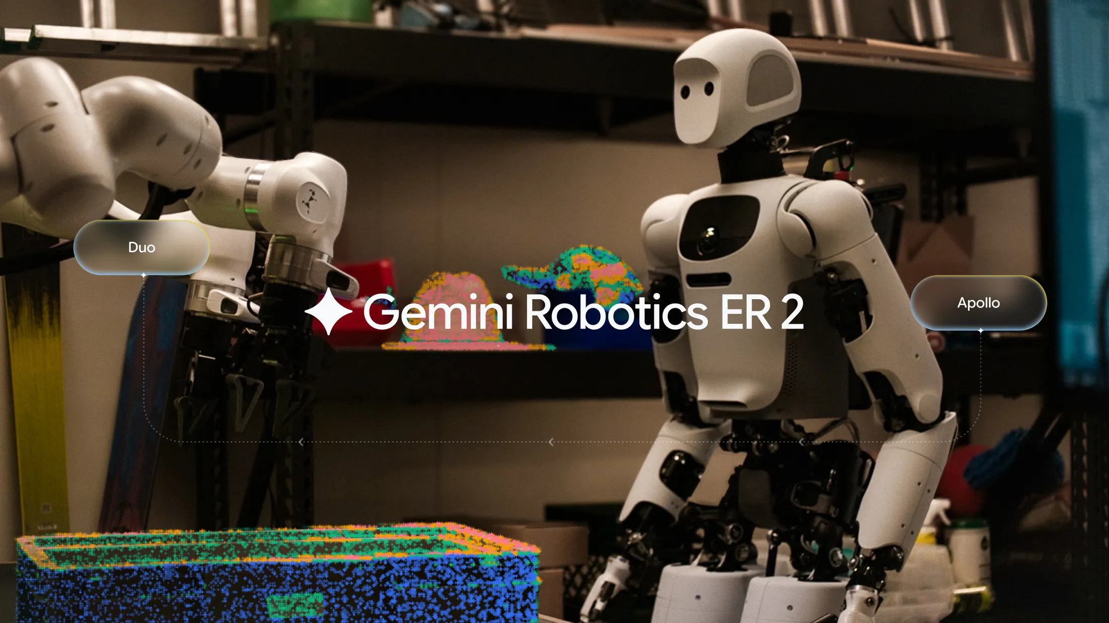Роботы под управлением Gemini Robotics ER 2
